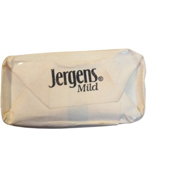 Jergens Mild Bar Soap 3 oz White Facial size Vintage 1991 - Picture 3 of 6